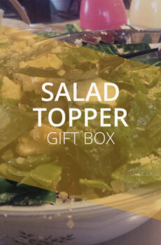 Salad Topper Gift Box