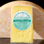 a wedge and half wheel of Tussey Mountain our Swiss Raclette
